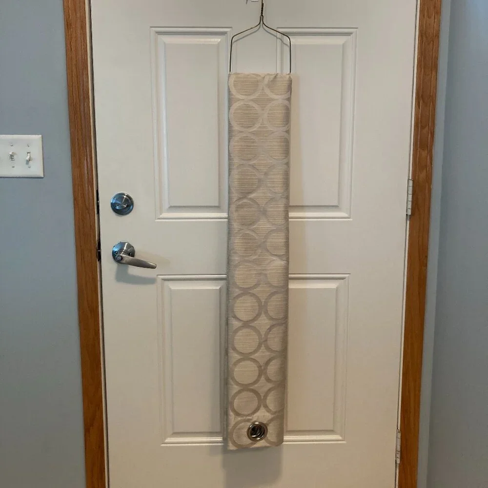 Perl Geometric Grommet Curtains - Two Panels